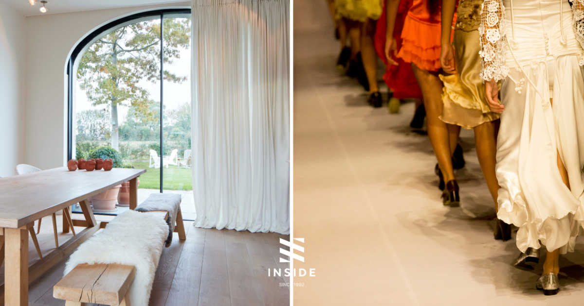 Inside Blinds | Interior design meets fashion