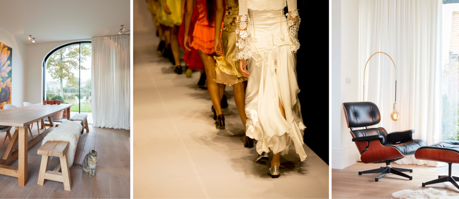 Inside Blinds | Interior design meets fashion